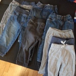 8 PC LOT ~ 18 MONTH PANTS